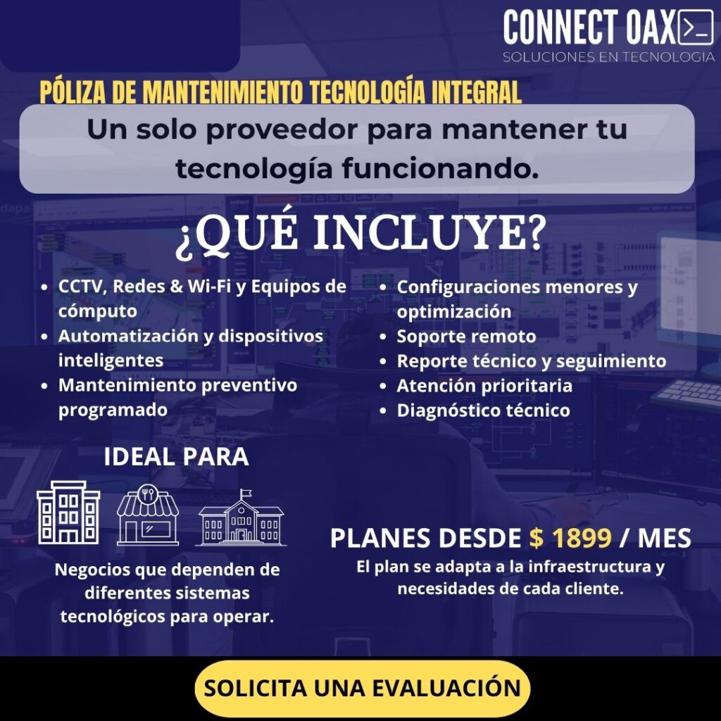 p贸liza tecnologia